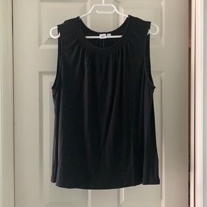 NWT Gap black sleeveless shirt